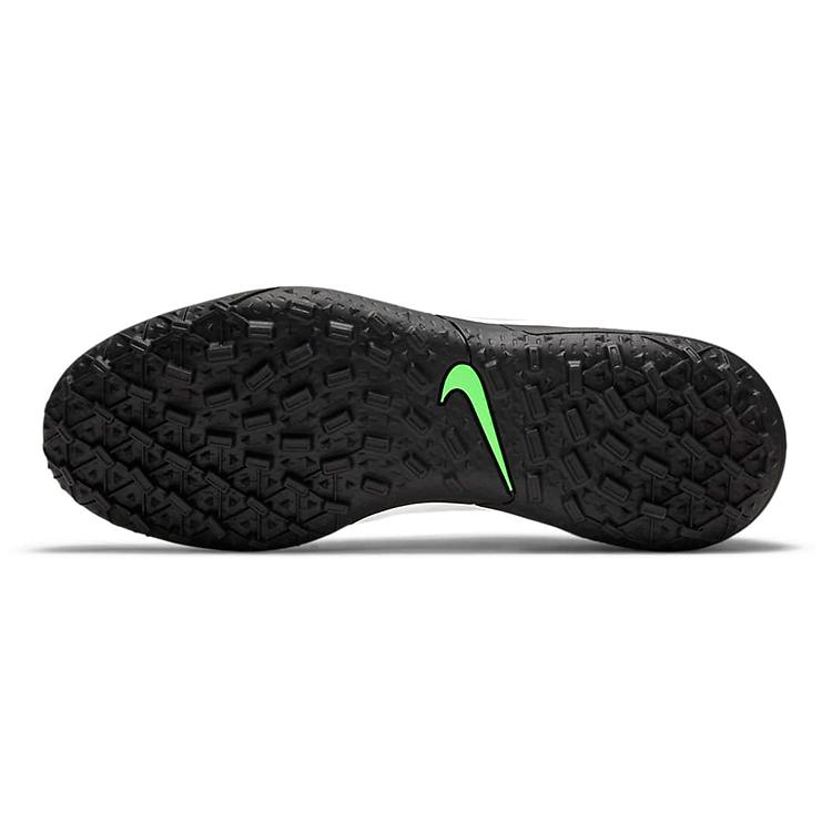 New Nike Tiempo Legend 8 Club TF Anti Slip Wear Resistant Low Top Kids' Soccer Shoes White Green Kids' AT5883-030