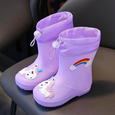 Αδιάβροχες Μπότες Βροχής για Παιδιά - Αντιολισθητικές, Ελαφριές για Αγόρια & Κορίτσια Ηλικίας 2-10 ετών