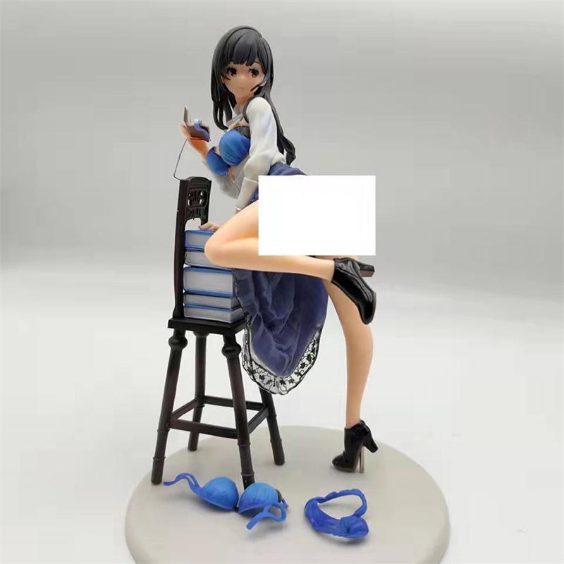 Anime Sexy Figure Model Toys Collection Doll Gift Native Akemi Mikoto The Literary Type PVC Figure Adults Gift