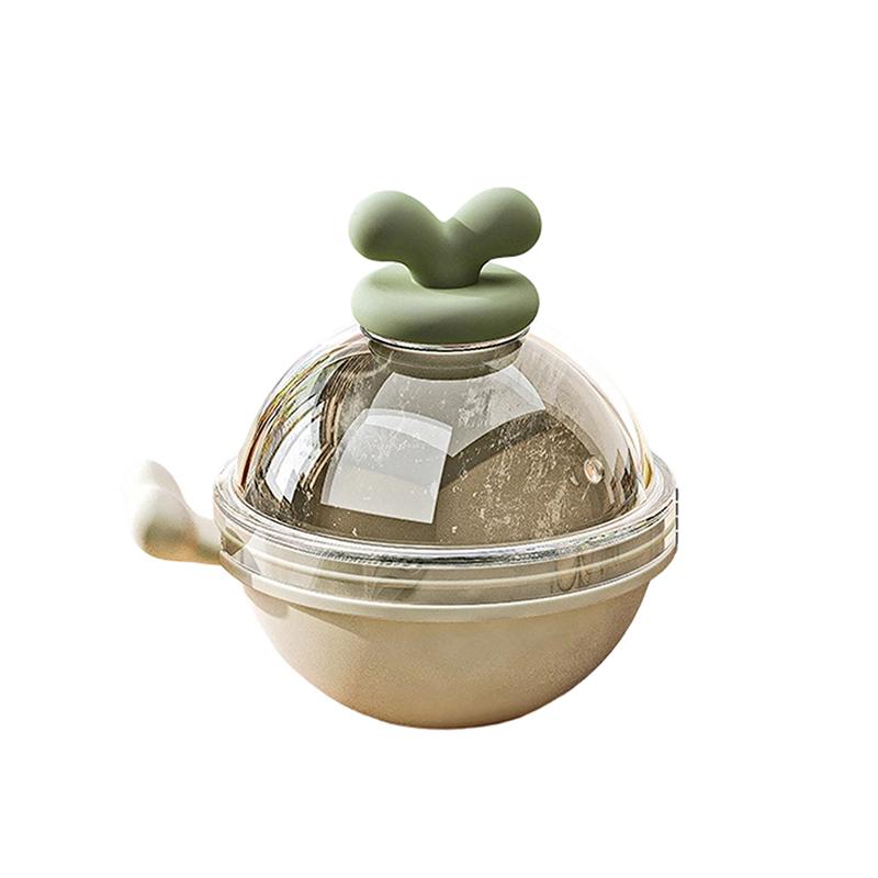 Round Ice Cube Mold - Large Ice Ball Maker Mold For Cocktails, Reusable Ice Cube Molds With Lid