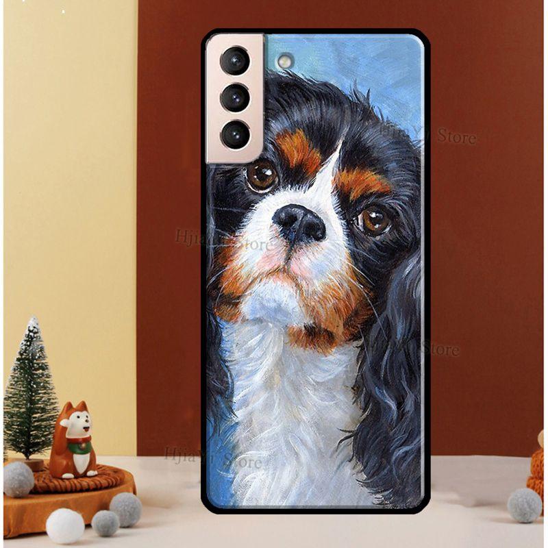 

Чехол с изображением кавалер-кинг-чарльз-спаниеля для Samsung Galaxy S10 S9 Note 10 Plus Note 20 S10e S20 FE S22 S21 Ultra, чехол для телефона Galaxy S22 Plus