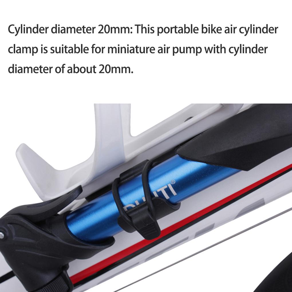 Bike Air Pump Frame Bicycle Pump Holder Bracket Bicycle Inflator Frame Bike Mount Holder Bracket Bike Water Battle Holder