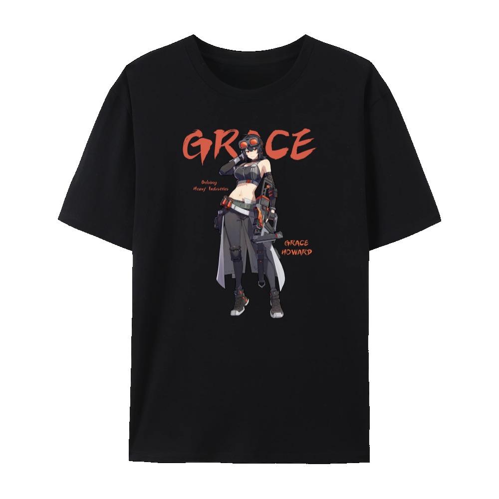 Zenless Zone Zero All Character's Impression Graphic Short Sleeve Cotton Crewneck T-Shirt