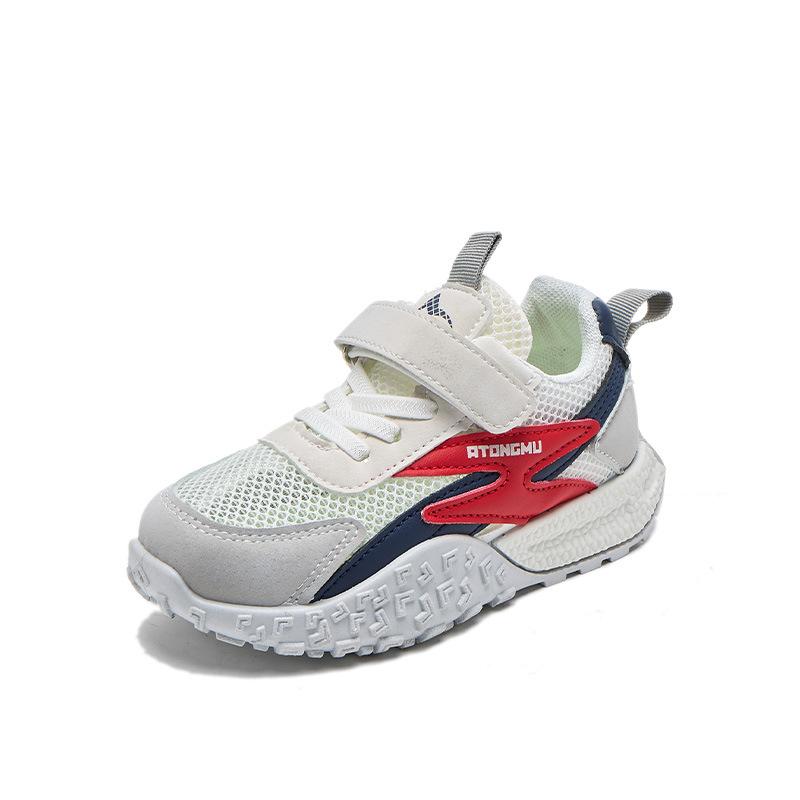 

Детские одноклассники 2025 весна и осень новая кожа липучка мальчики и девочки нескользящая спортивная обувь детская повседневная модная обувь 31 code length about 19.2CM