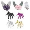 Half Hand Gloves Backless Detailing Lightweight Faux Leather Enhances Outfits For Photography Or Commuting