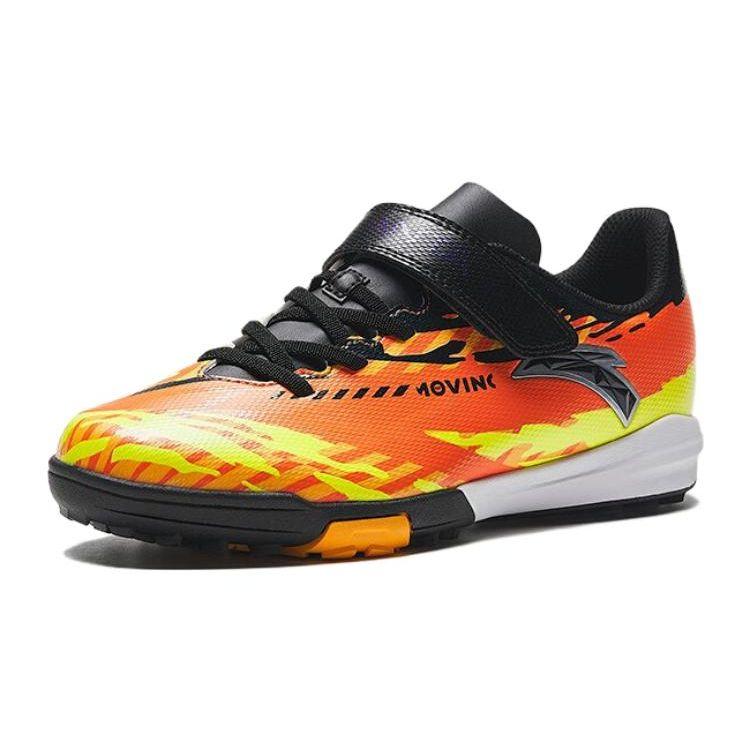 Anta Comfortable Non-Slip Low-Top Kids Football Shoes Kids Footwear Yellow Black 312332222-3