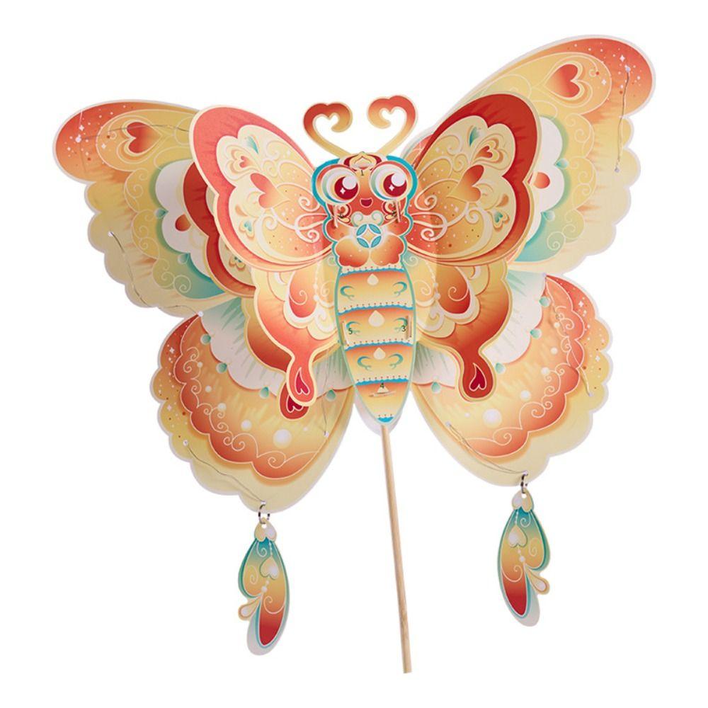 Can Carry and Hold Handheld Butterfly lantern DIY Portable Dragonfly Lamp  Props