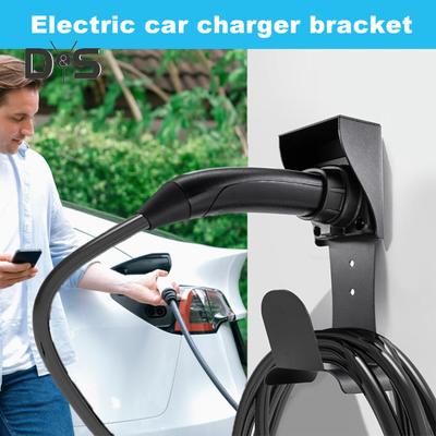 Elektrikli Araç Şarj Cihazı Braketi Kablo Düzenleyici Stabil Güçlü Yük Taşıyıcı Kolay Kurulum Duvara Monte Dış Mekan İç Mekan Şarj Cihazı Kablo Tutucu