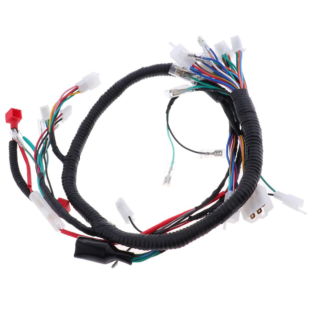 Wiring Harness Assembly Full Electrics Coil for Motorbike Scooter ATV Quad