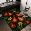 1PC Red Fruits Flowers Extra Large Non-Slip Floor Carpet, Office, Family, Bedroom, Studio - Large Area Rug Indoor Rugs, Vibrant Colors-A281