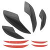 Bumper Fin Car Front Bumper Side Splitter Canards Lip Spoiler Deflector Replacement for