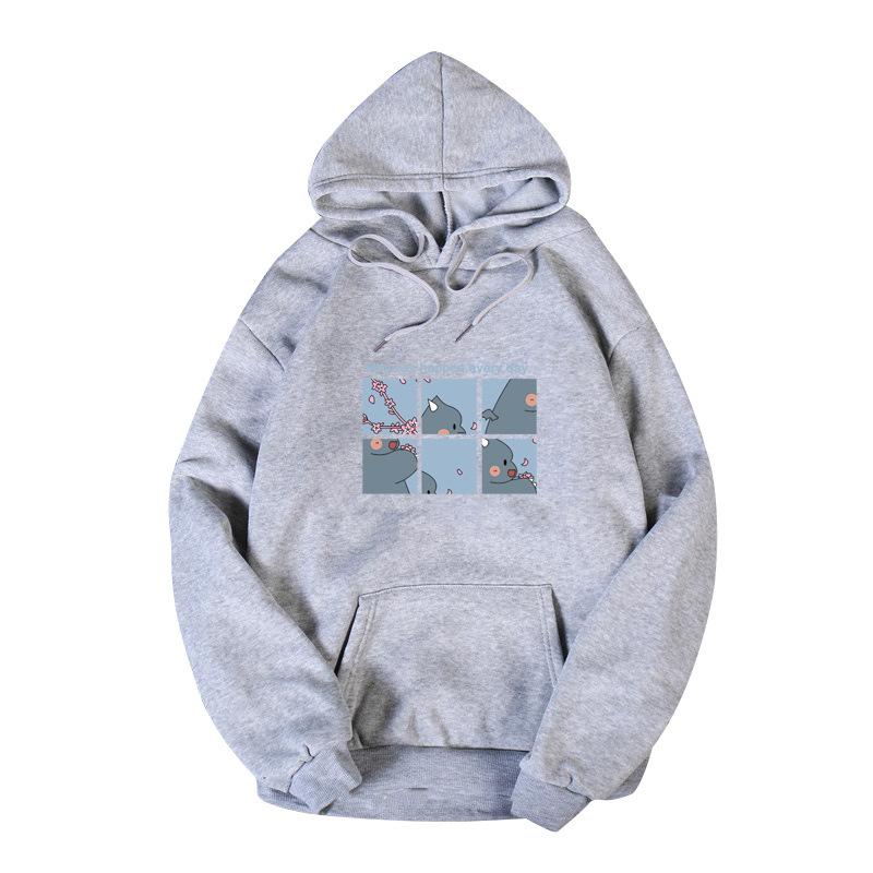 Women Fashion Casual Hoodie for Women Autumn Winter Ladies Loose Fit Plush Hooded Pullover Tops