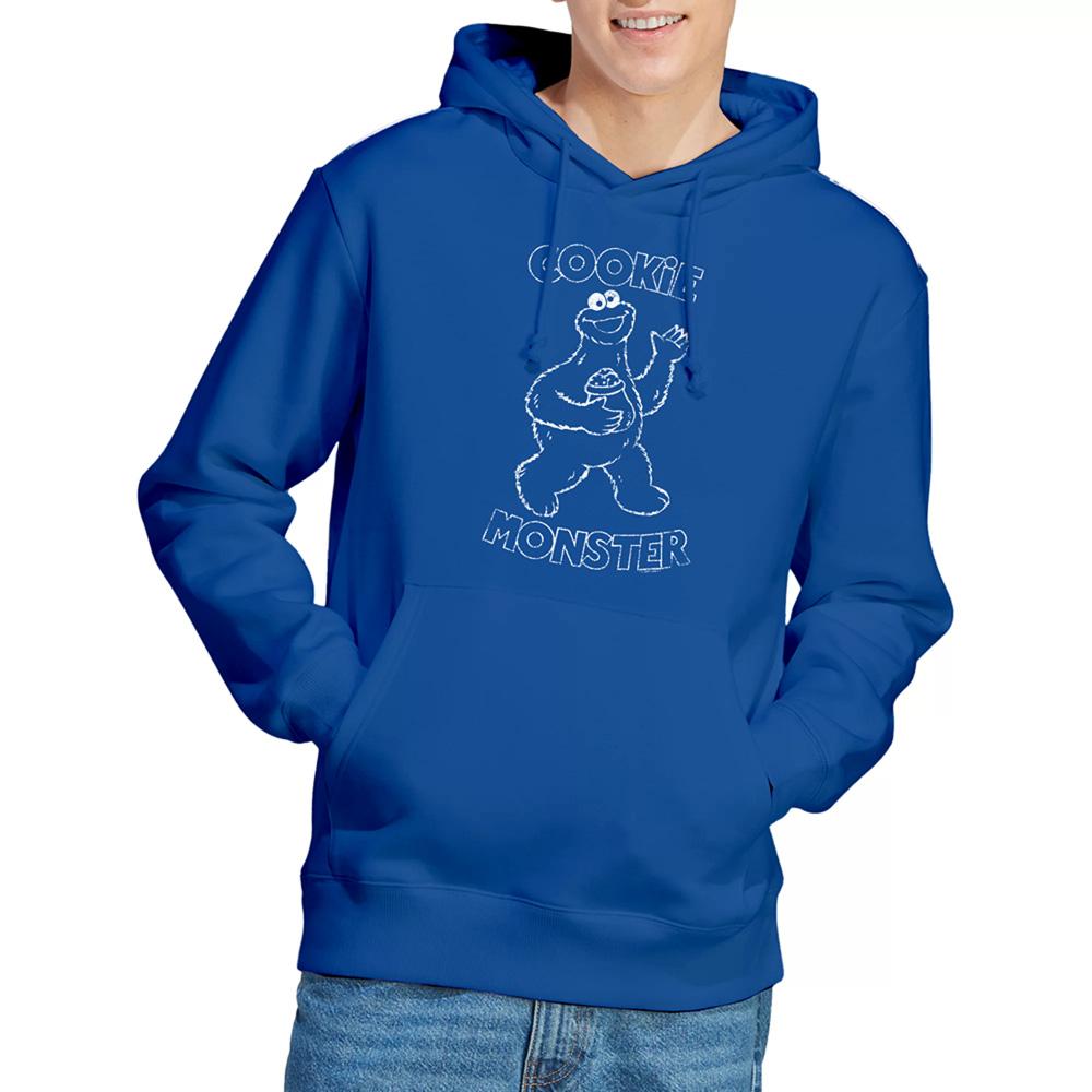 Sesame Street Unisex Adult Simple Cookie Hoodie