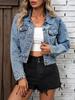 Retro Women's Short Denim Jacket
