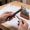 90 Degree L-Shape Socket Wrench 1/4 Inch Drive Right Angle Wrench  For Screwdriver Bits