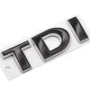 VEMZG1 3D Metal Letters For Car Stickers TDI Letters VW Golf 4 5 6 7 JETTA PASSAT MK2 MK4 MK5 MK6 MK7 TDI Emblem Logo Badge Accessories