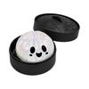 Halloween Bun Toy - 10cm Cute Steamed Bun Stress Toy with Steamer Basket for Party Favors and or