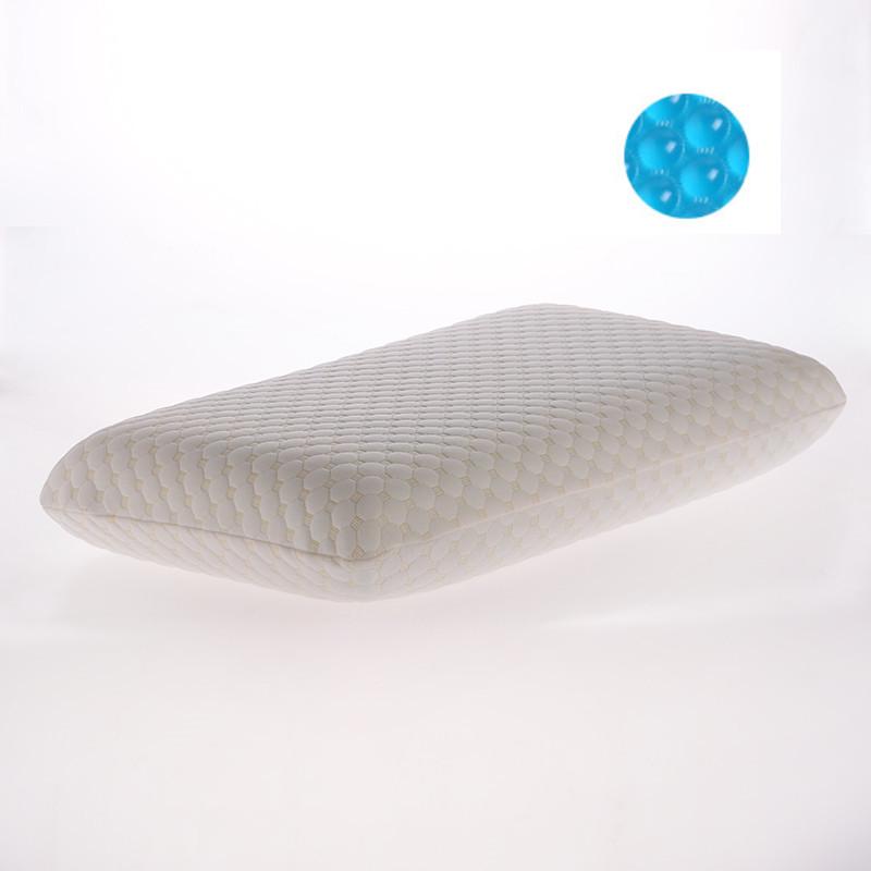 Hydrogel Cooling Memory Foam Cervical Pillow Gel Bread Pillow 60*40