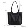 Homarina Women's Tote Bag, Handbag, Business Bag, Fits A4 Sizes, Shoulder Bag (White)