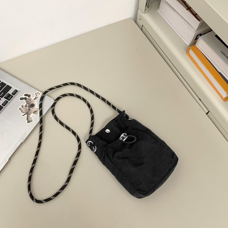 Minimalist Style Phone Bag, Crossbody Pocket, Small Change Bag, Versatile for Class, Single-shoulder Commuting Bag