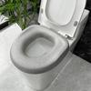 Vodotěsný polštářek na záchodové prkénko Zesílená podložka na WC Domácí podložka pro zvýšení WC Koupelna