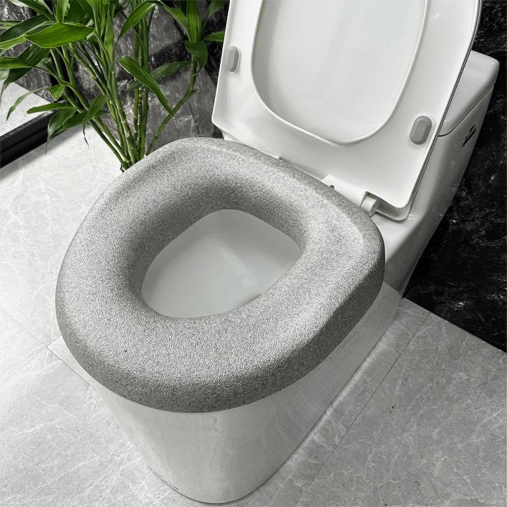 Waterproof Toilet Seat Cushion Washable Toilet Pad Household Toilet Seat Cover Bathroom