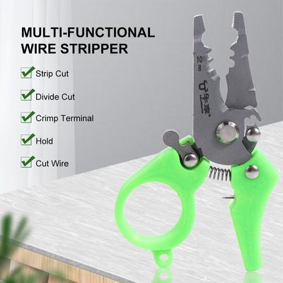 Anti-slip Micro Wire Strippers Small Cable Plier Wire Stripper Tool  Cable Stripping Tasks