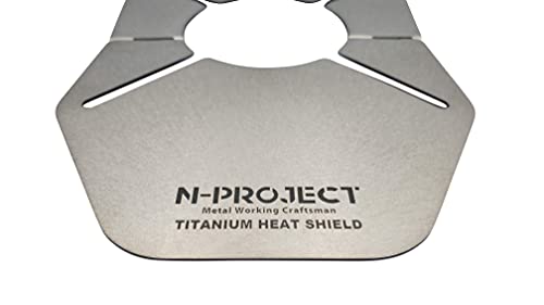 N-project Titanium Split Heat Shield for SOTO ST-310/ST340 (Made In Japan) (ST-310 Only)
