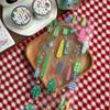 5m Tape Sticker Roll Summer Diary Salt Handclip Collage Decoration Cute Retro Wowa Kawaka DIY