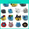 Adorable Cat Insect Plush Keychain Cute Cartoon Wobbly Doll Gift Bag Decoration