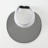 Color-changing sun cap (white) wide sun cap hat