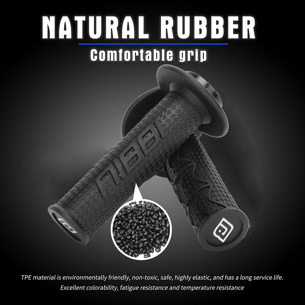 NIBBI Electric Motorcycle Throttle Handlebar 23mm Rubber Grips for Sur-ron Light Bee Pit Dirt Bike Segway X160 79Bike Motocross