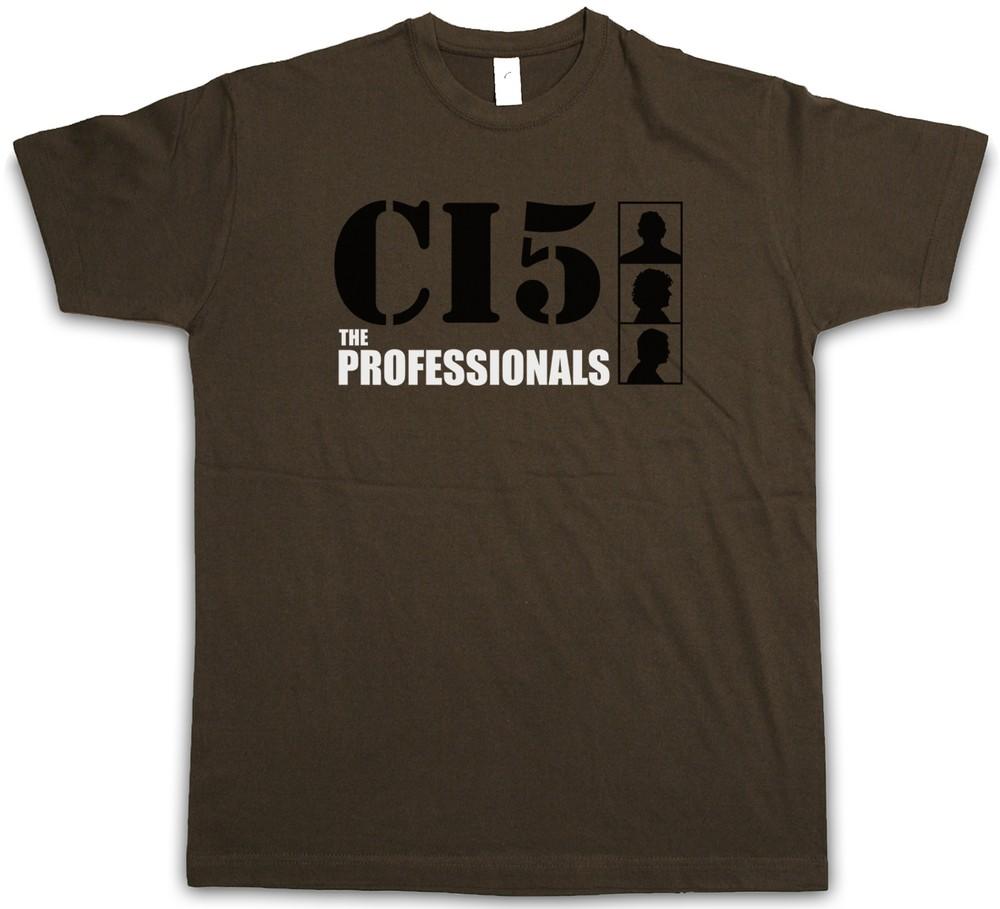 

THE PROFESSIONALS T-SHIRT - Jackson CI5 Gordon UK Intelligence TV Series T-Shirt M