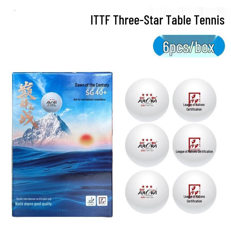 SHXI ITTF Certified ABS 40+ Table Tennis Balls