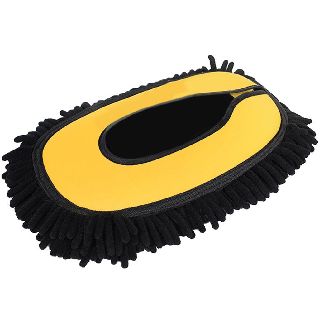 Car Wash Mop Telescopic Car Cleaning Brush Long Handle Rotatable Car Cleaning Mop Water Absorption Wash Brush Car Accessories