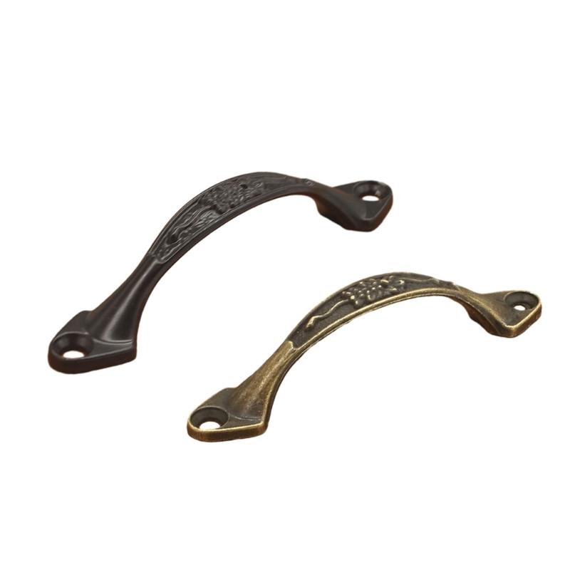 Chinese Style Drawer Pull Zinc Alloy Drawer Handle Durable for Wardrobe Jewelry