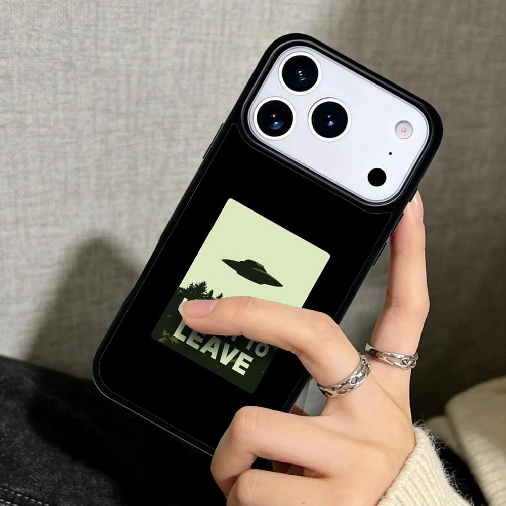 Capa Case for iPhone 17 Air 16 Pro Max 15 Plus 11 13 Mini 14 12 Back Phone Cover I want to believe