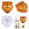 Wild Bear for Head Pendant Resin Mold Animal Silicone Molds DIY Wall Art Decor Mold Bear for Head Hanging Pendant Mold C