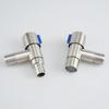 1PC 304 Stainless Steel Brushed Bibcock G1/2' Washing Machine T-Type Quick Open Faucet Balcony Mop Pool Spout Tap Single Cold