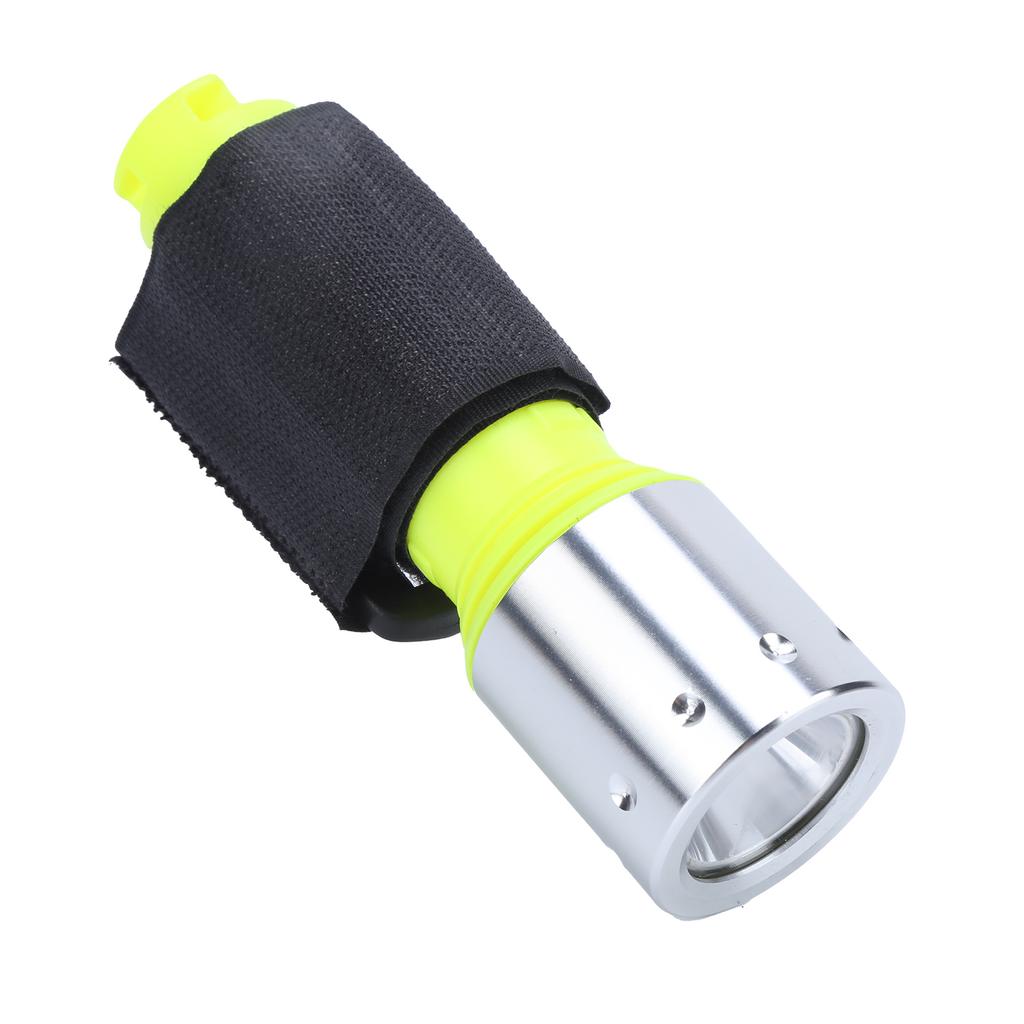 Mini Diving Light Portable Waterproof Wear Resistant Diving Flashlight for Diving Expedition