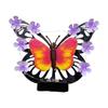Painted Butterflies Decorative Light with Flower LED Waterproof Hollow Out Wall Decoration Lights for Outdoor/Patio/Garden
