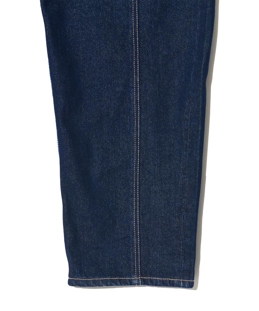 PEACE MAKER Divide Stitch Balloon Denim Pants (Indigo)