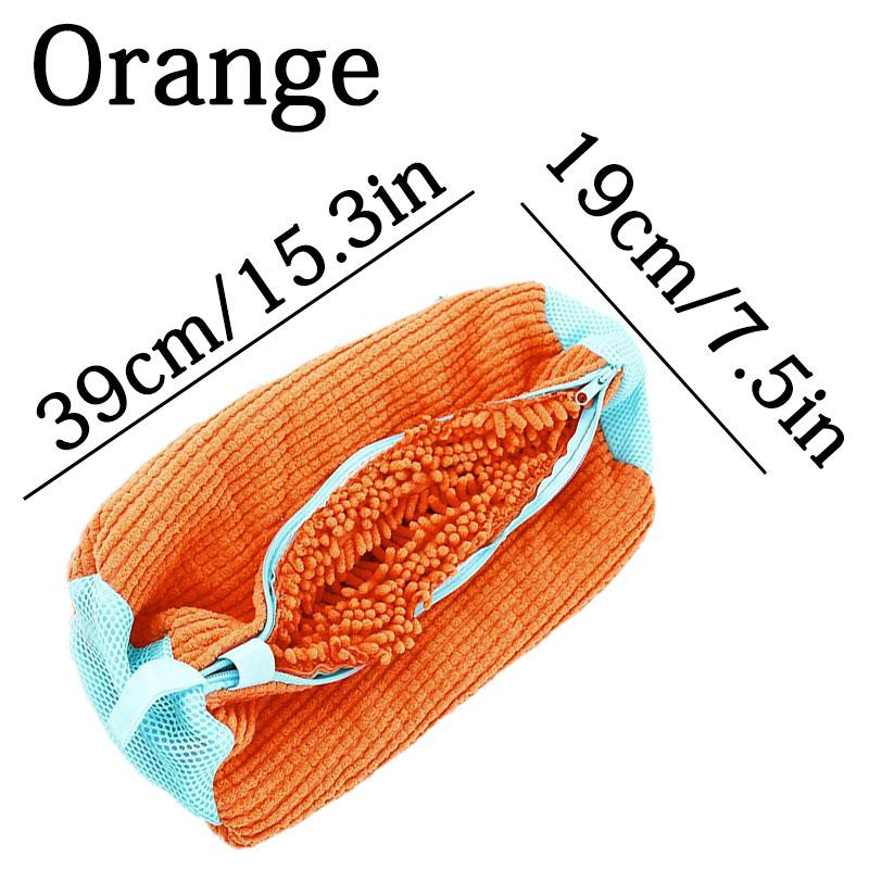 Washing Shoes Bag Cotton Laundry Fluffy Fibers Easily Remove Dirt  Anti-Deformation Shoe And Plush Toy Cleaning Bag
