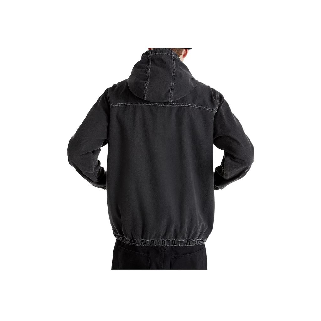 Vans Ashford Denim Uni Outdoor Lässig Sport Reißverschluss Kapuzenjacke Herrenjacken Schwarz VN000G83Y7E