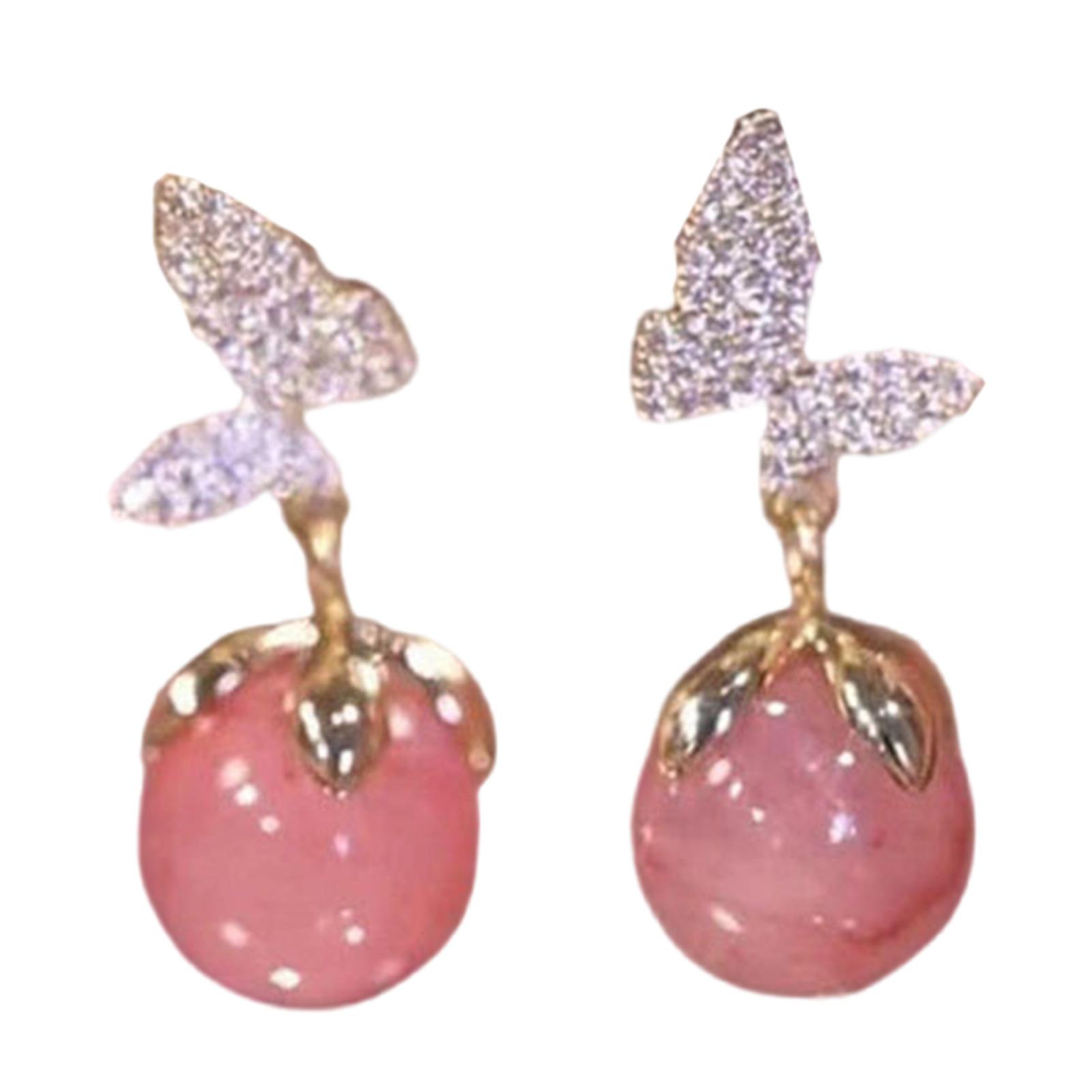 

Модные серьги-бабочки Женские висячие украшения Стильные серьги-подвески Подходят для Дня святого Валентина, юбилея, дня рождения