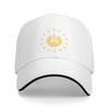 New Escudo De El Salvador En Oro Elegante Dorado Fondo Negro Cap Fashion Casual Baseball Caps Adjustable Hat Summer Baseball Ha