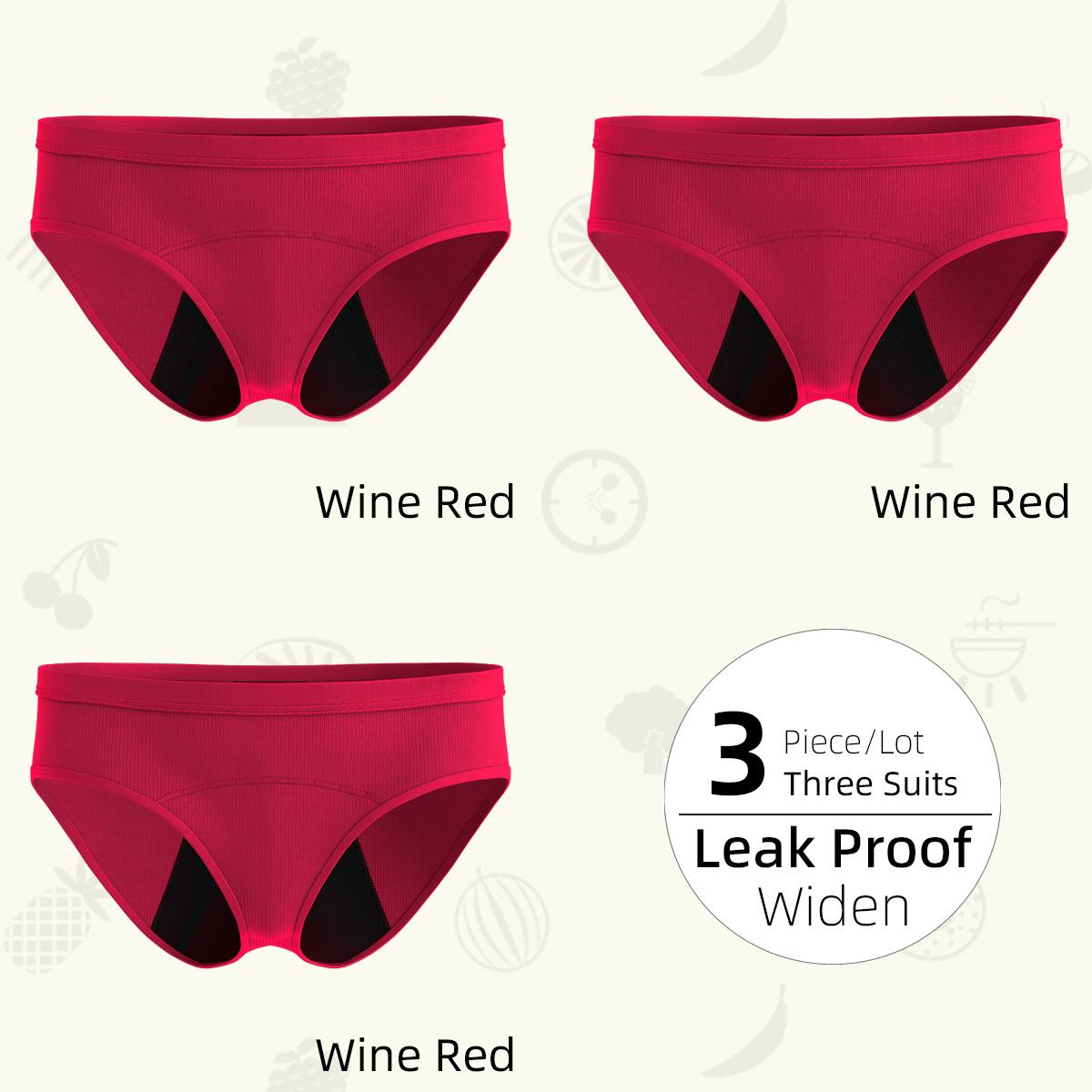 

Жіночі трусики середньої талії, жіноча менструальна білизна, трусики-непроникні, потовщені, не протікають, комфортні всю ніч #JS822 M