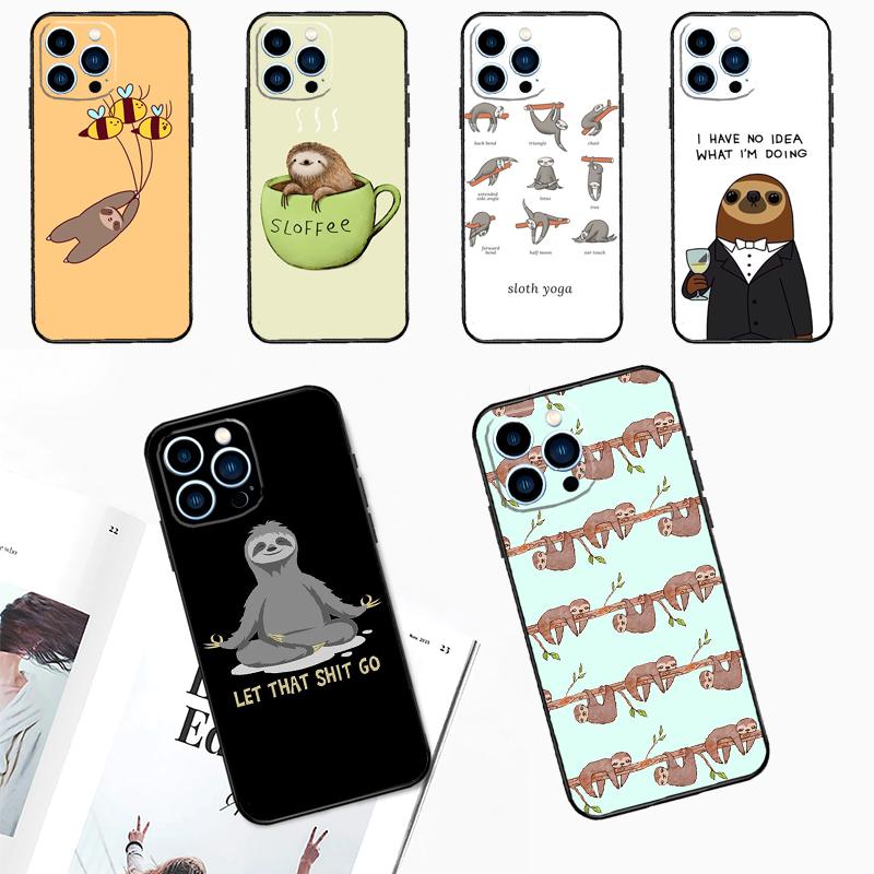 Faultier Tier Niedlich Für Huawei Nova 9 10 SE 3i 7i 8i 11i 12i Y60 Y61 Y70 Y72 Y73 Y90 Y91 P20 P30 P40 Lite Hülle