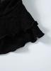 Aejeuon Blossom Mini Dress / Black
