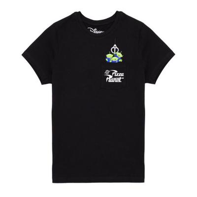 Womens/Ladies The Claw Pizza Planet Alien Pocket Detail Boyfriend T-Shirt